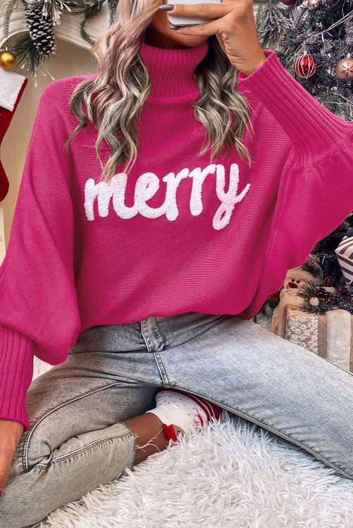 🎄❤️Merry Embroidered Sweater❤️🎄